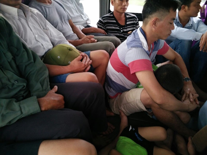 nhồi nhét khách, chở quá số người, Hải Phòng