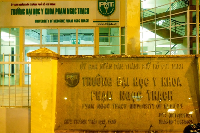 Trường ĐH Y khoa Phạm Ngọc Thạch /// Ảnh: Đào Ngọc Thạch