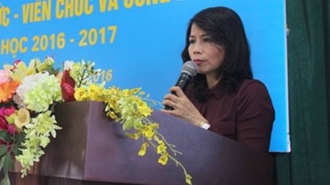 Phó chủ tịch quận Thanh Xuân,Lê Mai Trang