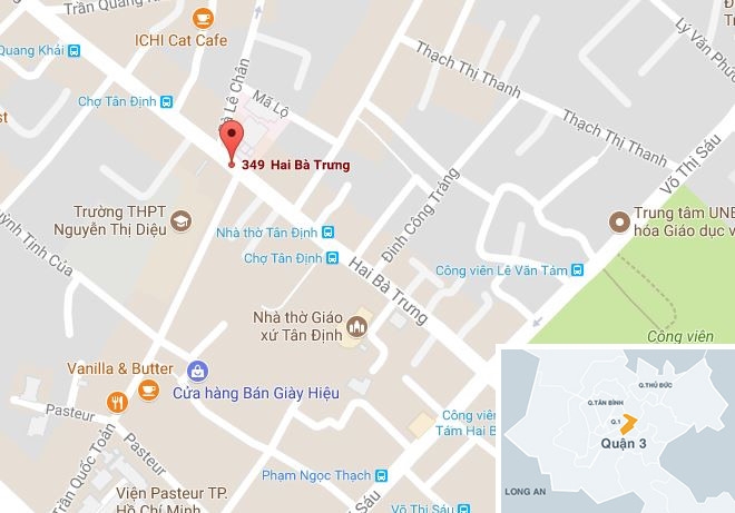 Xe cho rac lot ‘ho tu than’ o trung tam Sai Gon hinh anh 3