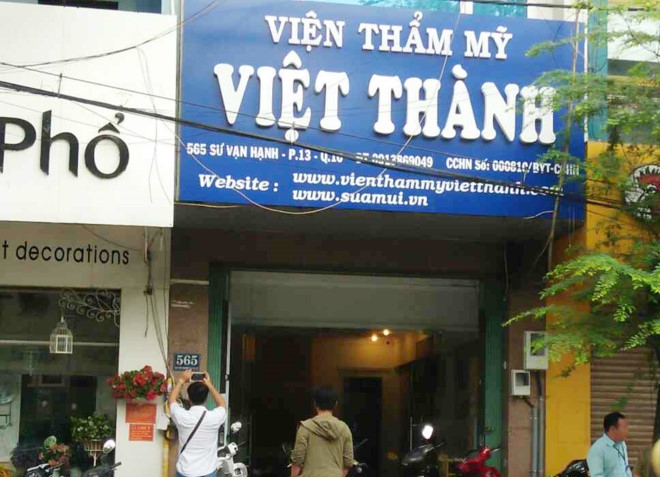 Thiet mang vi hut mo bung o Sai Gon: Dinh chi hoat dong tham my vien hinh anh 1