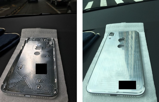  Hình ảnh chụp bộ khung được cho là của iPhone 8. 