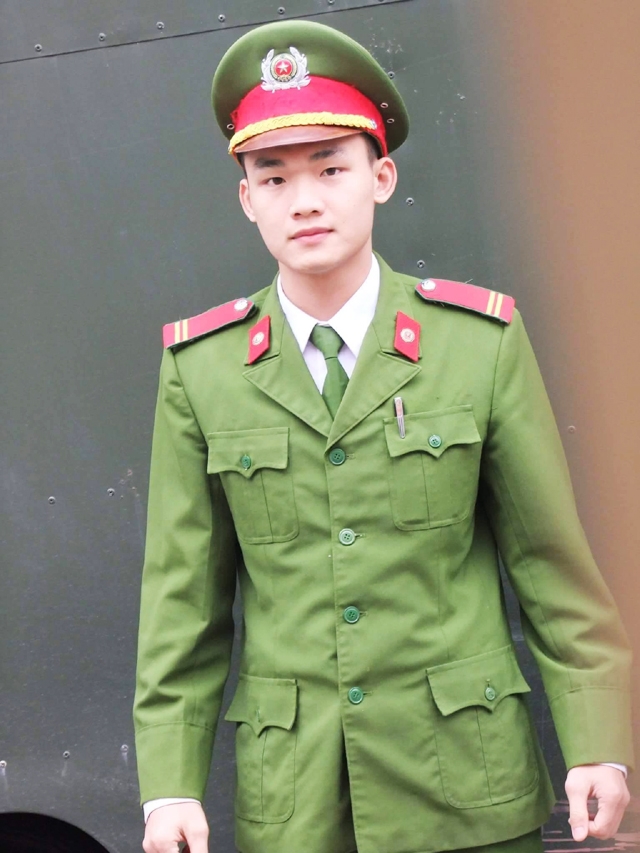 Ước mơ của Thông là trở thành một điều tra viên giỏi
