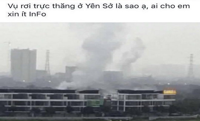 Công an điều tra vụ tung tin máy bay rơi ở Nội Bài 
