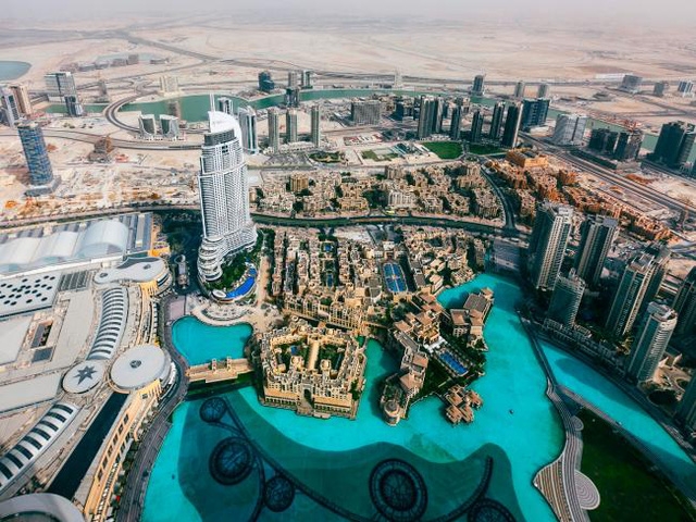 Vẻ đẹp lộng lẫy của Dubai nhìn từ trên cao