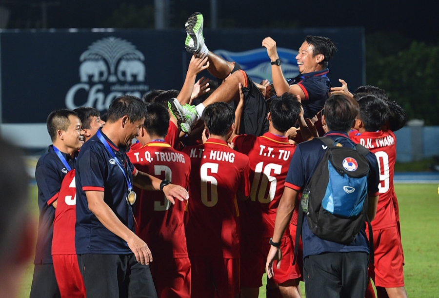 U15 Thai Lan guc nga nhin U15 Viet Nam len ngoi vo dich AFF hinh anh 3