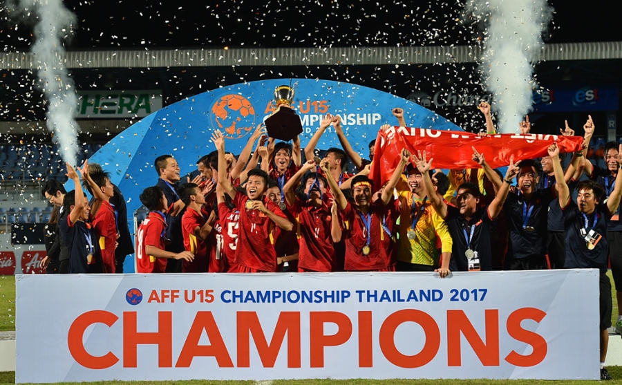 U15 Thai Lan guc nga nhin U15 Viet Nam len ngoi vo dich AFF hinh anh 4