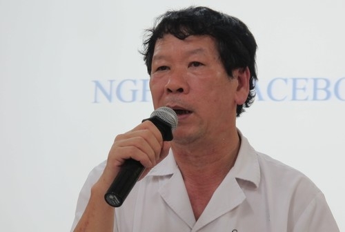 Tiến sĩ Nguyễn Doãn Phương, Viện trưởng Viện Sức khỏe Tâm thần, Bệnh viện Bạch Mai. Ảnh: Nam Phương.