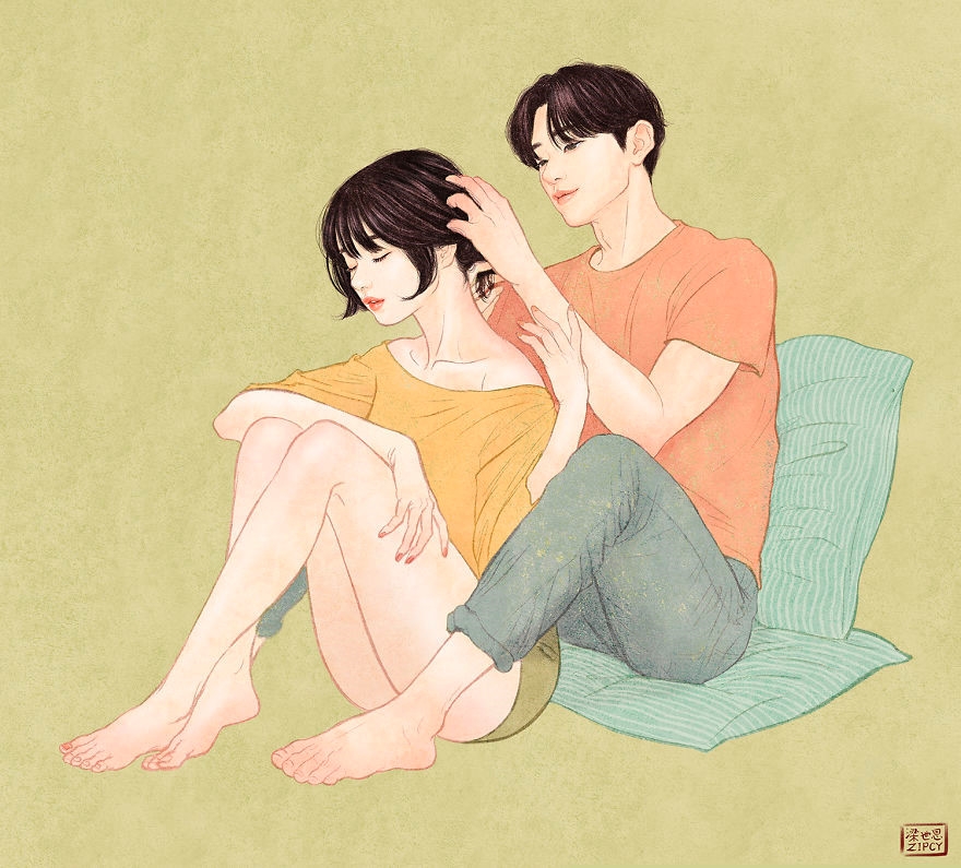 Bo tranh lot ta phut yeu dau cua nhung nguoi mong mo hinh anh 5
