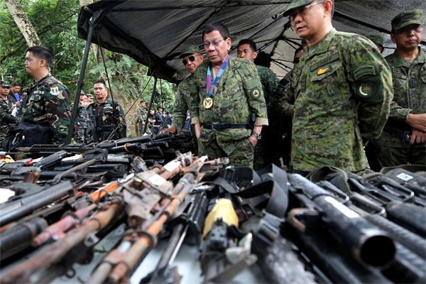 Philippines, chiến sự Marawi, phiến quân Hồi giáo IS