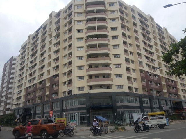 Dự án Khang Gia Gò Vấp nhiều lần bị cư dân tố giao nhà trễ hẹn, kém chất lượng, chủ đầu tư xù tiền lãi phạt... (Ảnh: Ngọc Bích)