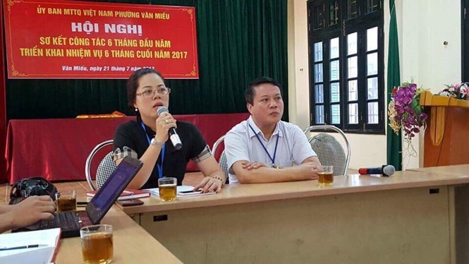 Bị tố làm khó dân, một cán bộ phường Văn Miếu bị điều chuyển - ảnh 1