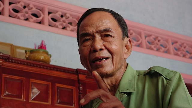 Kể về những ngày máu lửa, giọng cựu chiến binh Vũ Chí Thành vẫn mạnh mẽ, dõng dạc dù đã bước sang tuổi 70