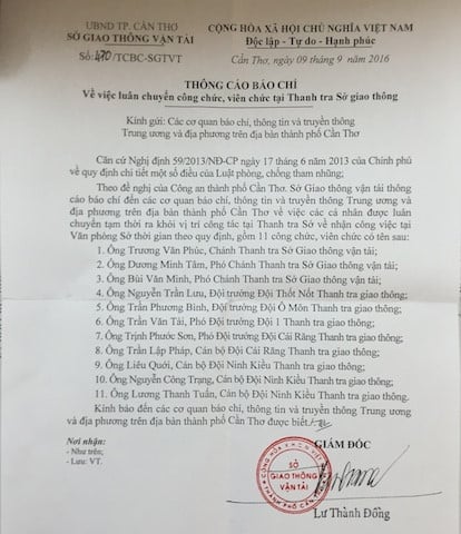 Them pho chanh thanh tra giao thong o Can Tho bi bat hinh anh 2