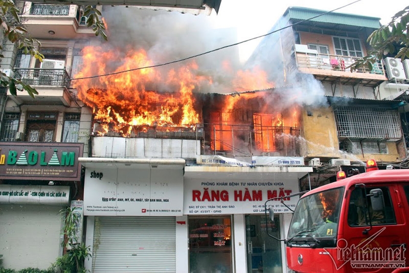 cháy,cháy nhà,hỏa hoạn,Hà Nội