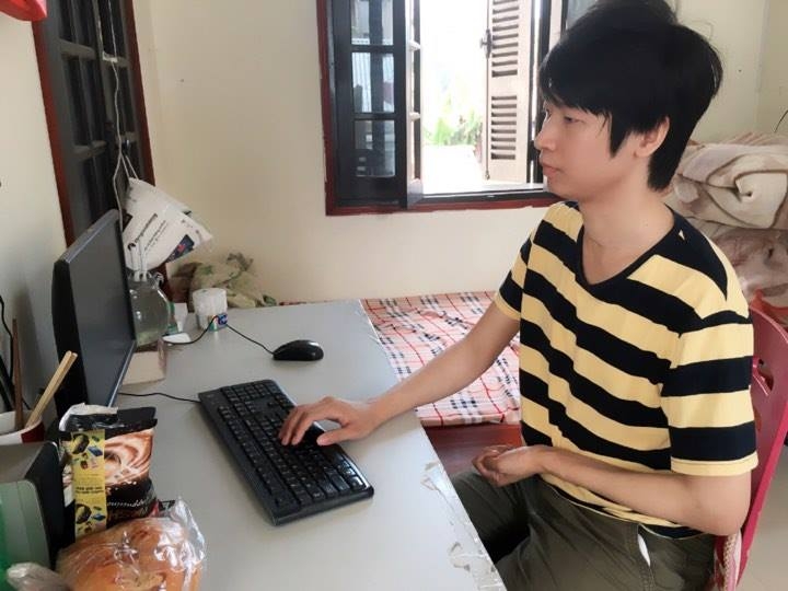 khuyết tật, chàng trai khuyết tật, nghị lực sống