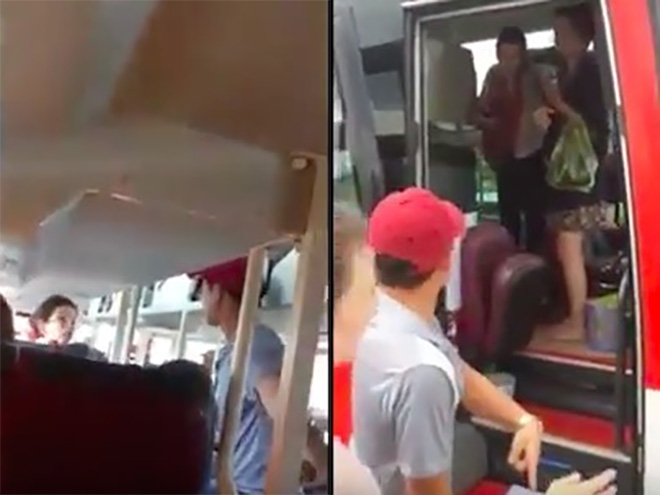 vu phu xe vn duoi du khach tay len bao nuoc ngoai hinh anh 1