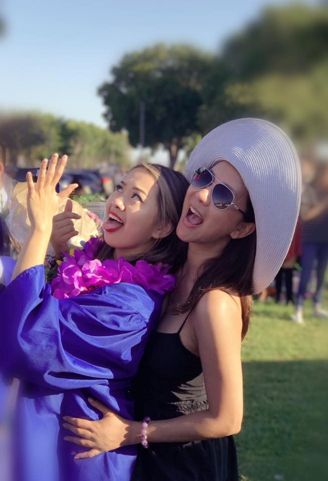 MC Ky Duyen ke chuyen cuoc song cua hai con gai xinh dep, tai nang hinh anh 3