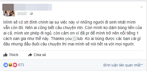 Hotgirl đình đám Hà thành bị tố tổ chức sinh nhật hoành tráng, đốt 14 triệu ở quán bar rồi quỵt nợ? - Ảnh 9.