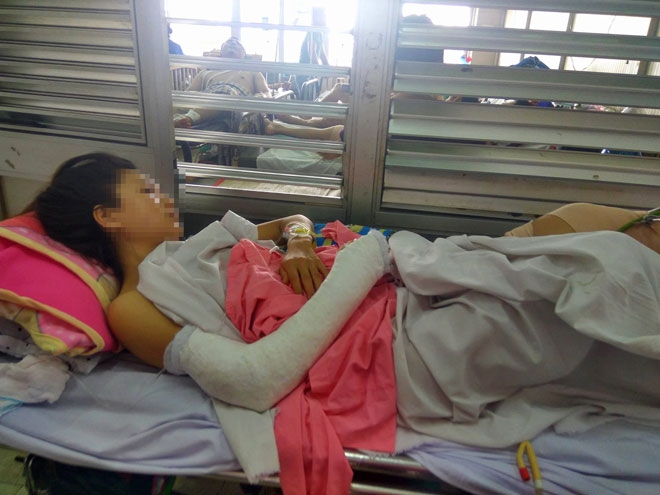 Cô gái truy đuổi cướp gặp nạn: “Tôi tưởng mình đã chết”  hình ảnh 2 co gai truy duoi cuop gap nan: “toi tuong minh da chet”  hinh anh 2