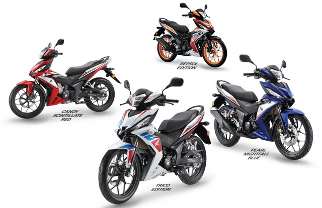 Honda Winner 150 2017 có màu sơn mới tại Malaysia, giá từ 45 triệu Đồng - Ảnh 1.