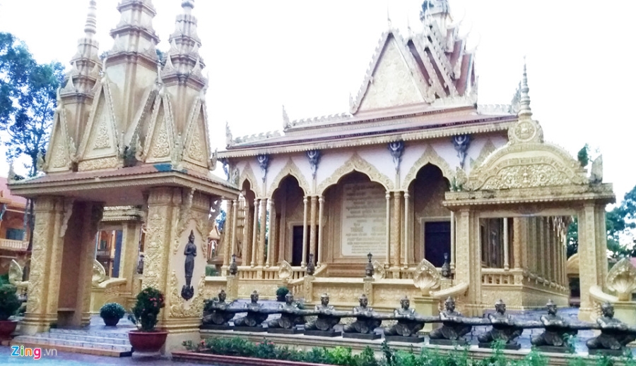 Ong Tram Be chi hang tram ty xay dinh thu va chua vang o Tra Vinh hinh anh 7