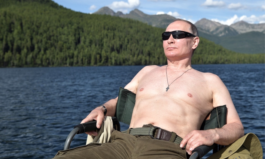 Boi lan va cau ca, TT Putin tan huong ky nghi he tai Siberia hinh anh 1