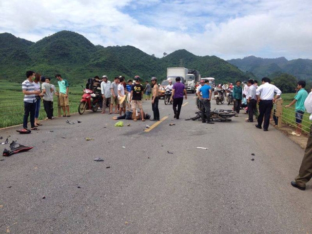Hai vu tai nan cung mot cho, 1 nguoi chet, 4 bi thuong hinh anh 1