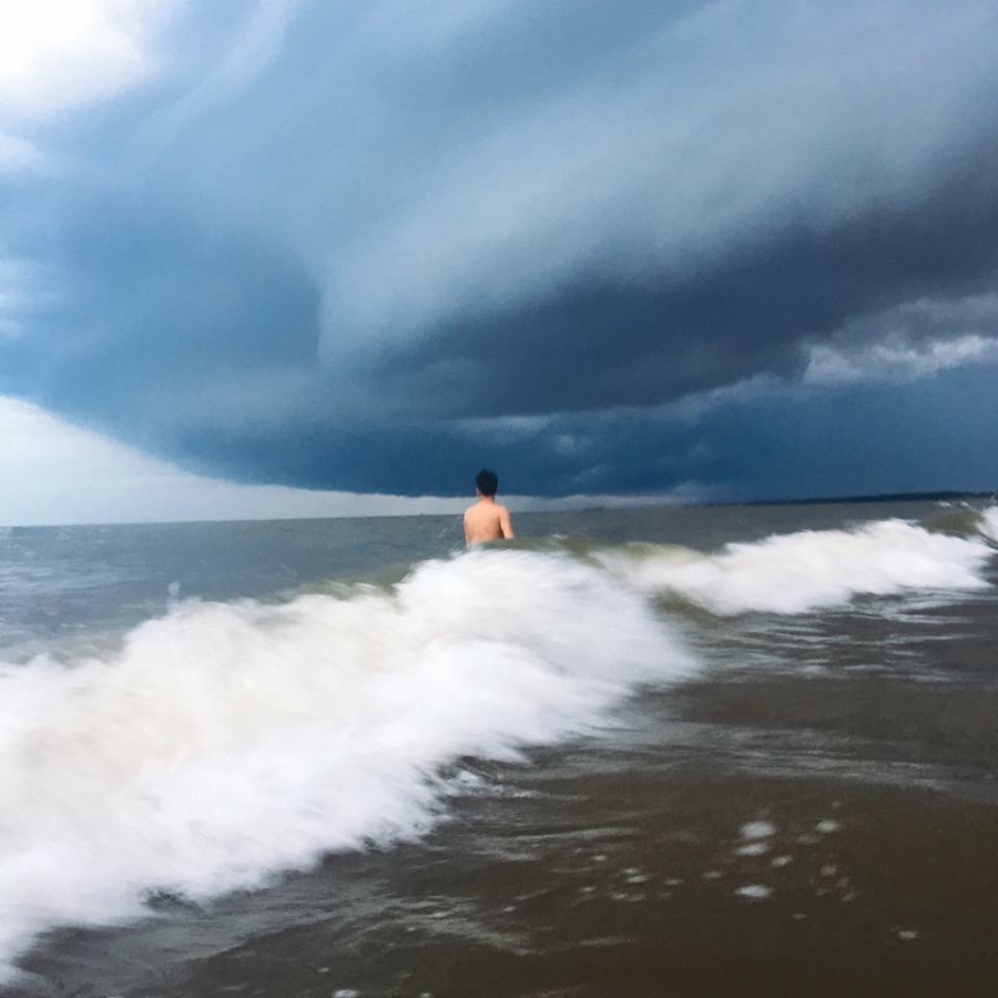 Supercell cloud, Hiện tượng lạ, Bão, Sầm Sơn, Thanh Hóa