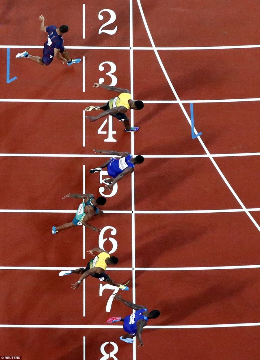 Usain Bolt that bai o chung ket 100 m giai vo dich the gioi hinh anh 3