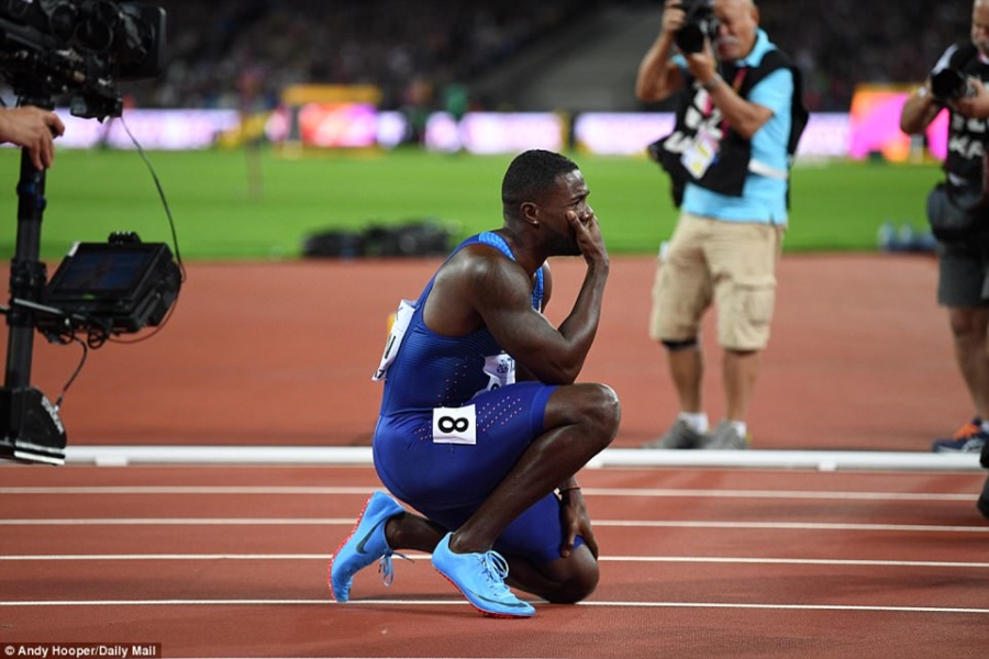 Usain Bolt that bai o chung ket 100 m giai vo dich the gioi hinh anh 7