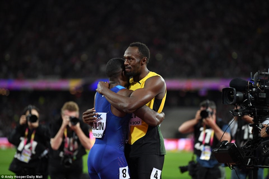 Usain Bolt that bai o chung ket 100 m giai vo dich the gioi hinh anh 8