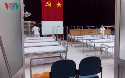 Khu điều trị ban ngày kê được 20 giường- Ảnh: Minh Điển