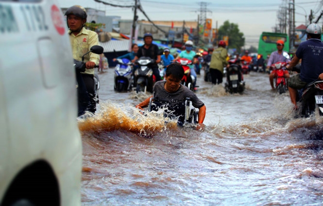 TP.HCM kiến nghị triển khai 36 dự án cấp bách chống ngập /// Ảnh: Ngọc Dương