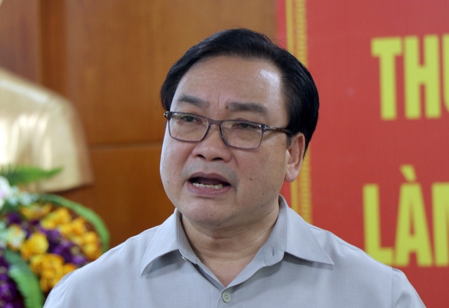 Bí thư Thành ủy Hà Nội Hoàng Trung Hải