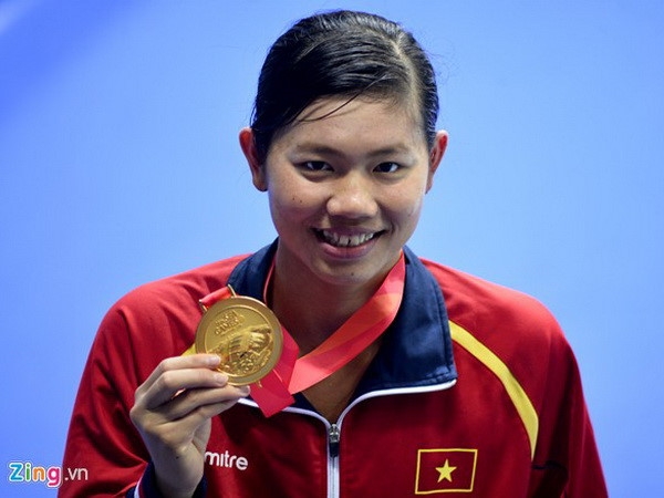 Nếu Ánh Viên giành 10 HCV, cô sẽ nhận thưởng “nóng” 100 triệu tiền mặt ngay tại SEA Games.