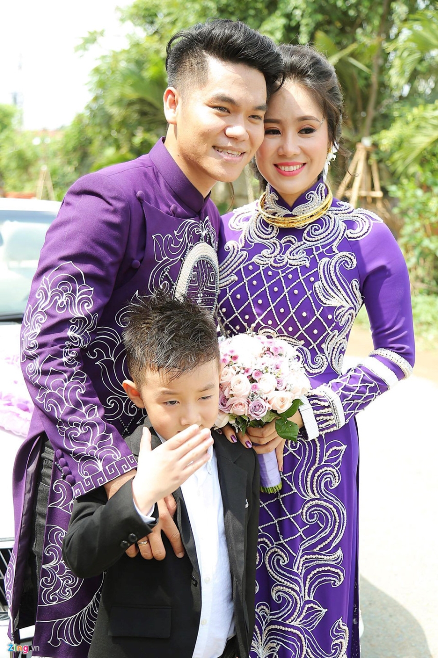Le Phuong rang ngoi trong le cuoi lan hai voi chong kem 7 tuoi hinh anh 15