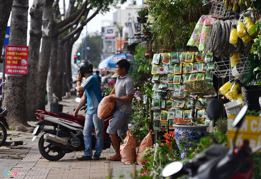 Can canh hang chuc kiot, cay xang giap san bay Tan Son Nhat hinh anh 9