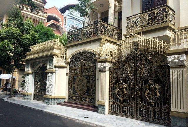 Biệt thự của 3 anh em người Thái Bình. Ảnh: Pháp luật số