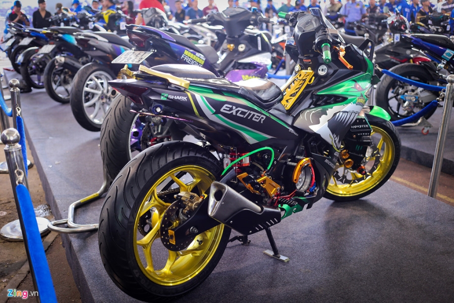 Exciter 150 do tem ca map, gan nhieu do choi hinh anh 3