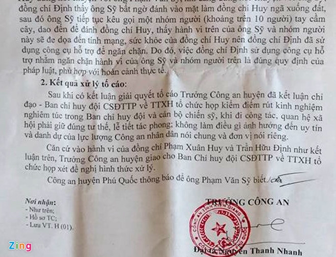 Cong an Phu Quoc kiem diem vu canh sat rut sung o nha nghi hinh anh 1