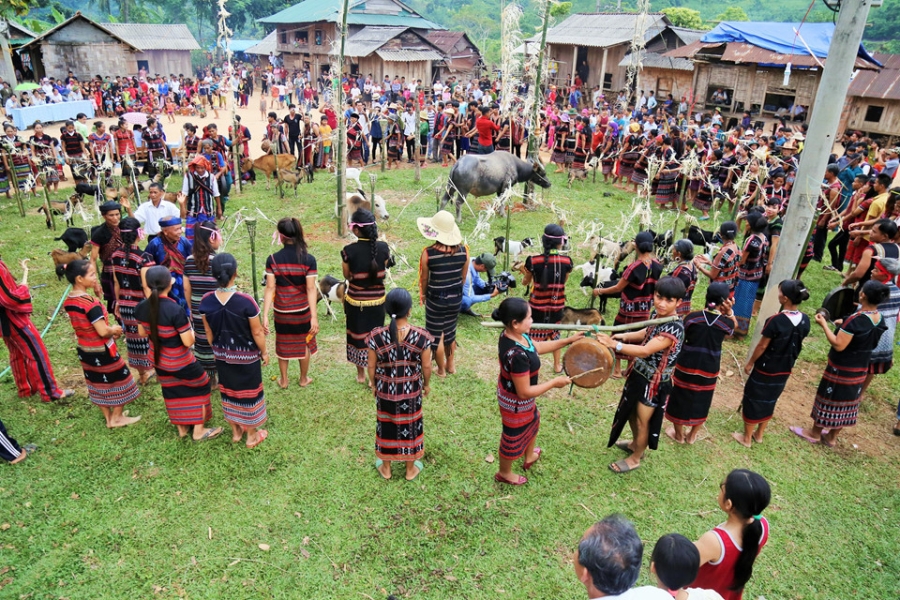Nguoi Pa Co dam trau trong le hoi 10 nam moi co mot lan hinh anh 3