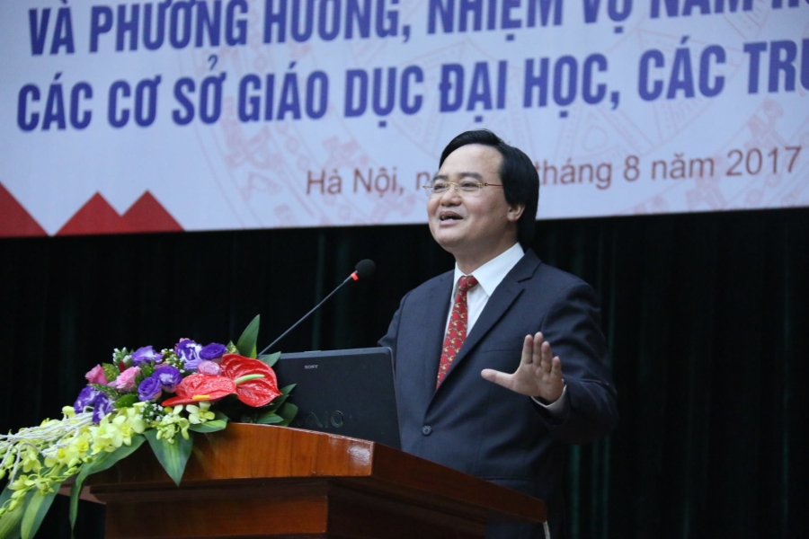 Bộ trưởng Phùng Xuân Nhạ,giáo dục đại học