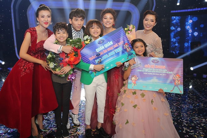 Thiên Khôi đoạt quán quân Vietnam Idol Kids 2017