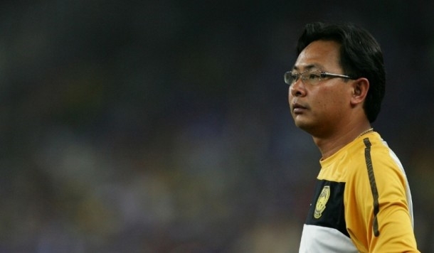HLV U.22 Malaysia Ong Kim Swee /// Chụp màn hình FOX Sports 