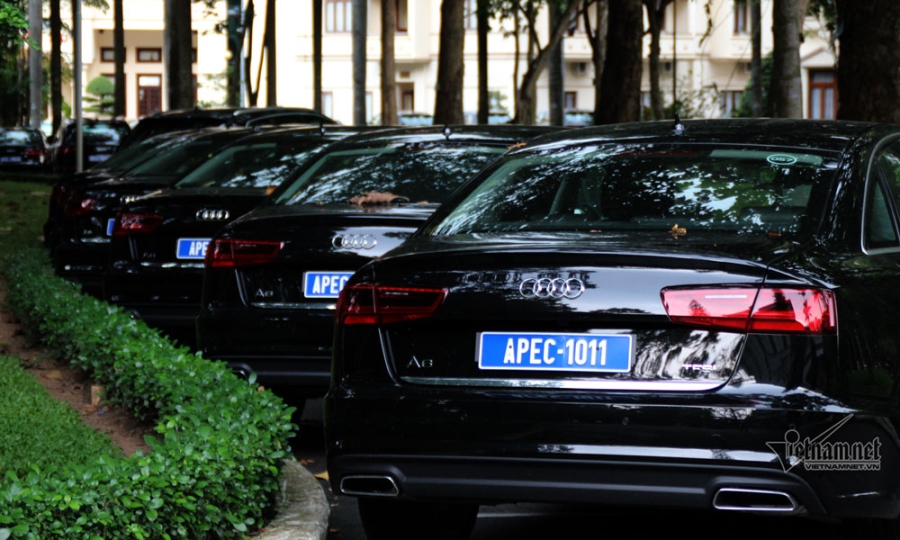 Xe audi, APEC 2017, TP.HCM