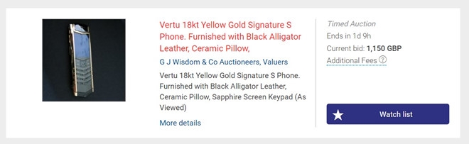 Vertu vo no, dien thoai sieu sang thanh ly gia bang 1/10 hinh anh 1