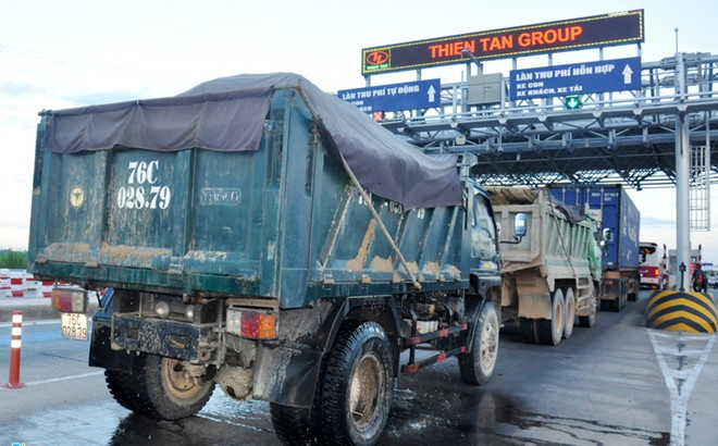 Giam phi cho nguoi dan 7 xa qua tram BOT Thien Tan - Thanh An hinh anh 1