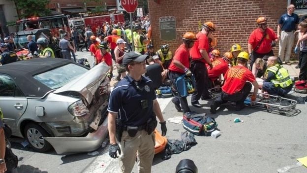  Tổng thống Mỹ Donald Trump đã lên tiếng chỉ trích vụ bạo lực tại thành phố Charlottesville. (Ảnh: Reuters) 