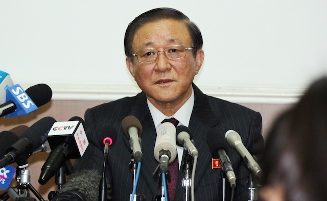  Đại sứ Triều Tiên tại Trung Quốc Ji Jae-ryong (Ảnh: KCNA) 